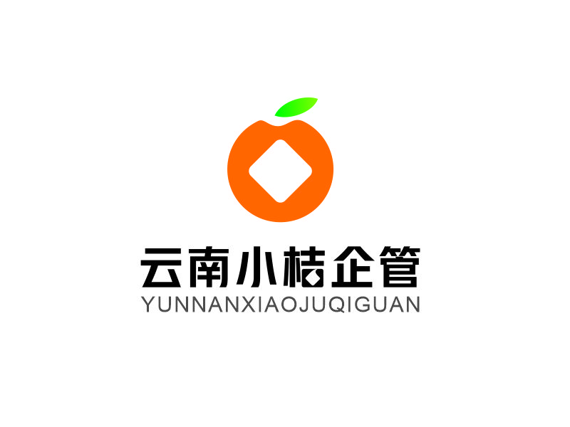 向红的云南小桔企业管理有限公司logo设计