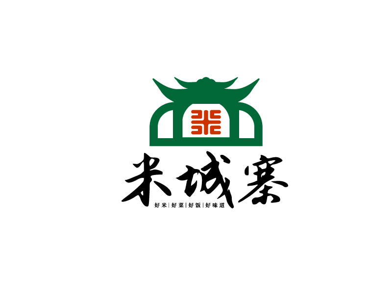 李宁的米城寨logo设计