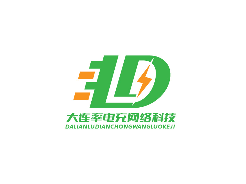 李宁的大连率电充网络科技有限公司logo设计