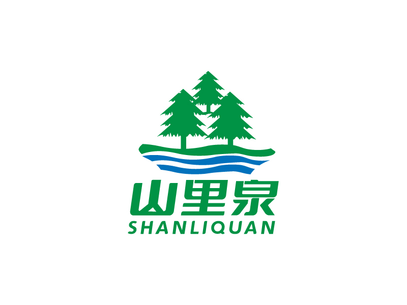 李宁的山里泉logo设计