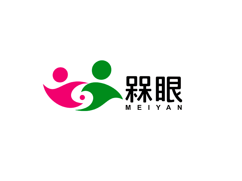 李杰的槑眼logo设计