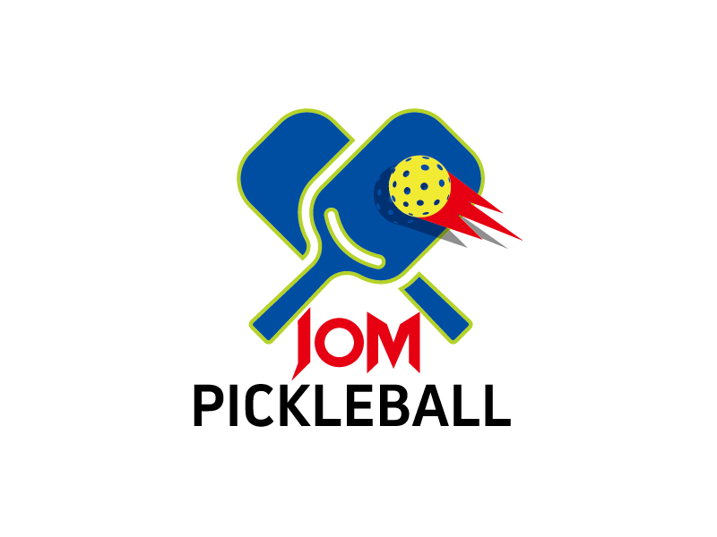 刘青松的JOM PICKLEBALLlogo设计