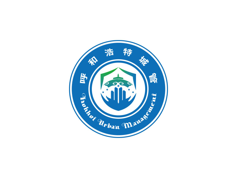 朱红娟的呼和浩特城管logo设计