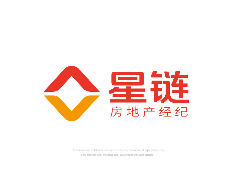 张俊的深圳市星链房地产经纪有限公司logo设计