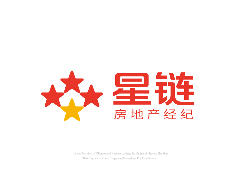 张俊的深圳市星链房地产经纪有限公司logo设计