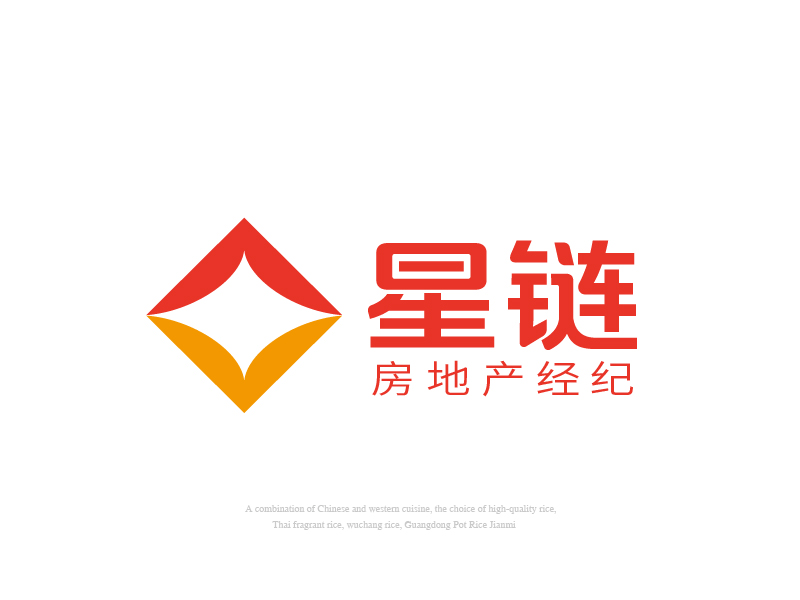 张俊的深圳市星链房地产经纪有限公司logo设计