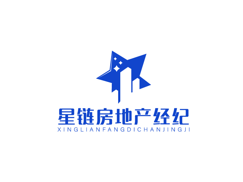 马丞的深圳市星链房地产经纪有限公司logo设计