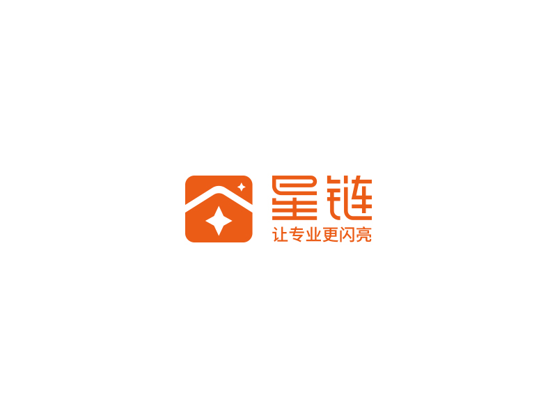 舒强的深圳市星链房地产经纪有限公司logo设计