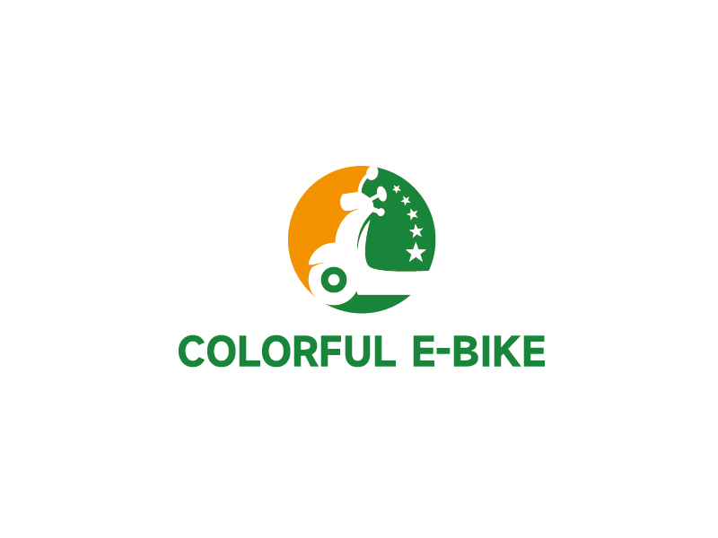 张俊的Colorful E-bikelogo设计