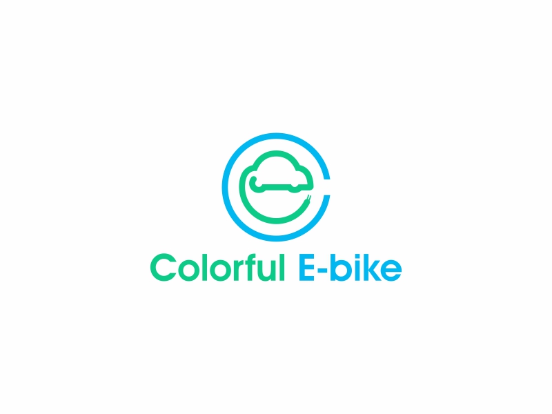 陈国伟的Colorful E-bikelogo设计