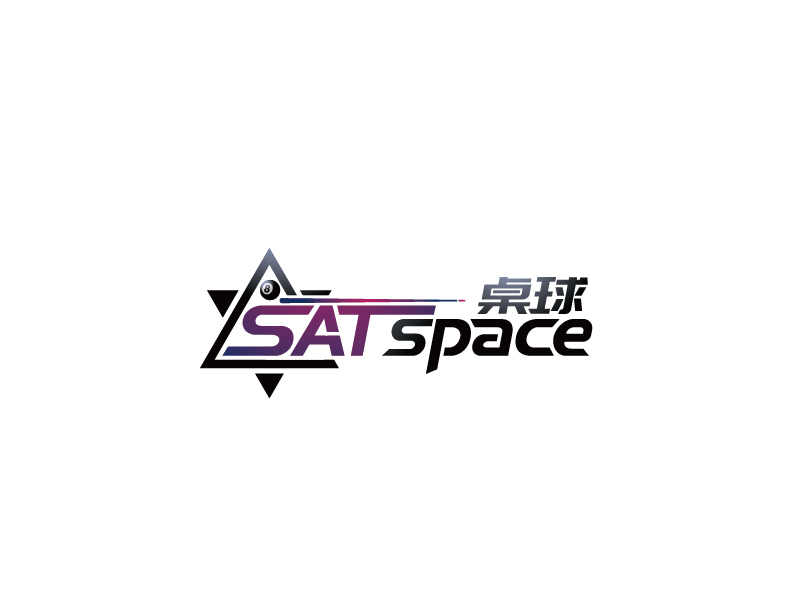 张俊的SAT  space  桌球logo设计