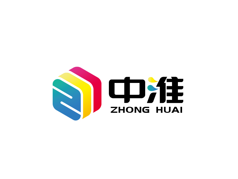 张俊的江苏中淮涂料有限公司logo设计