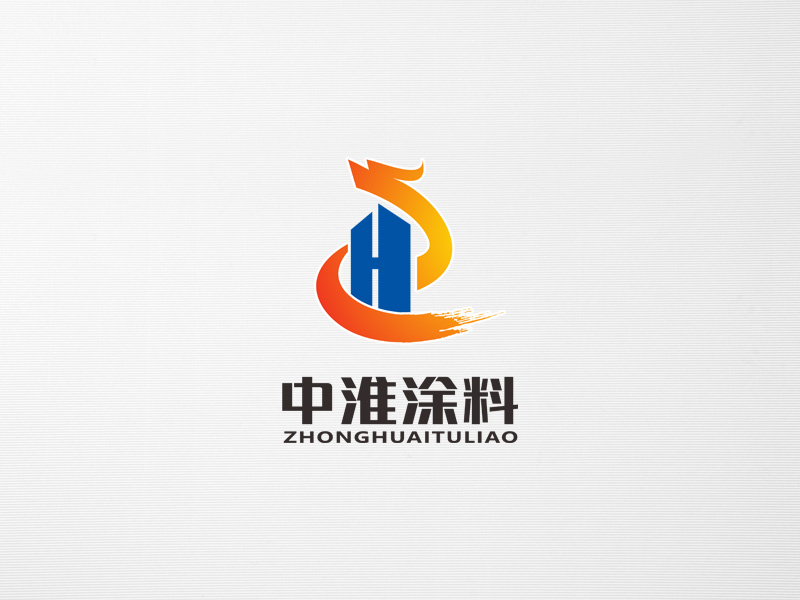 郭庆忠的江苏中淮涂料有限公司logo设计