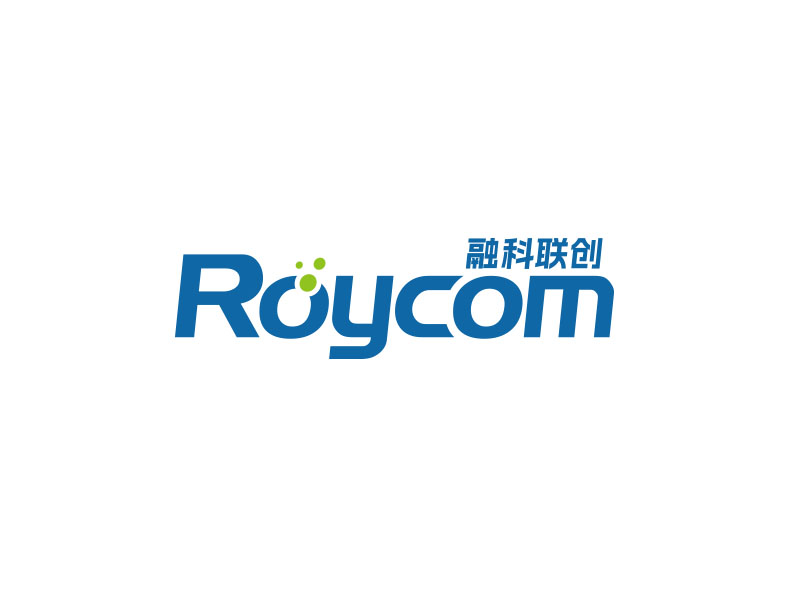 朱红娟的Roycom融科联创logo设计