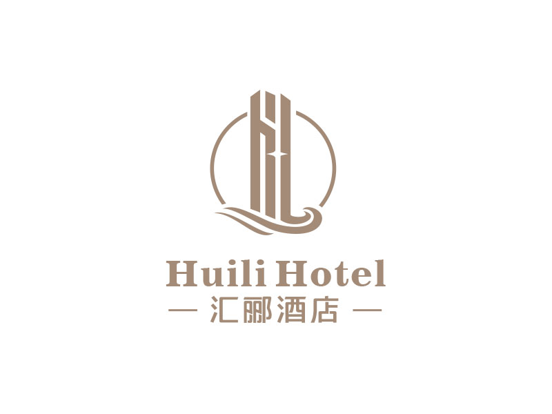 汇郦酒店 Huili Hotellogo设计