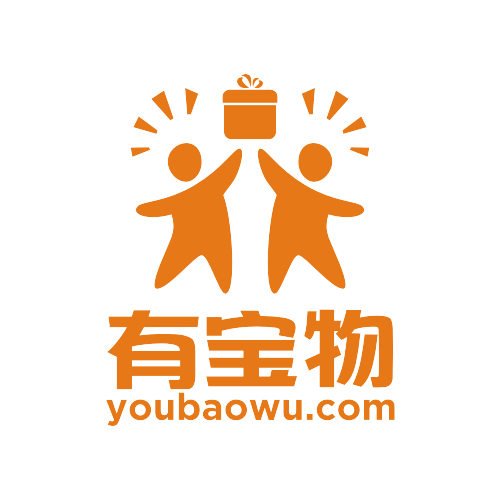 有宝物购物网站logo设计 Logo123