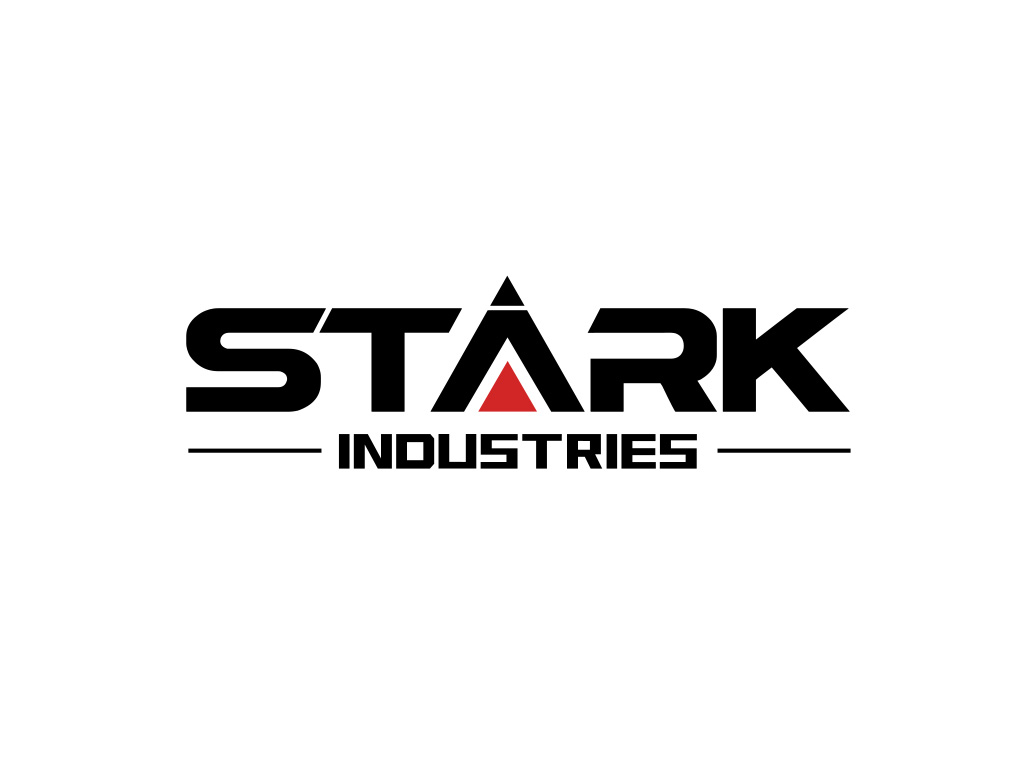 Stark Industries英文logo设计logo设计 Logo123